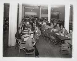 Chamber of Commerce kick off meeting of membership drive workers, Santa Rosa, California, 1960