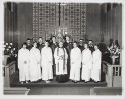 Confirmation class of the Bethlehem Lutheran Church, Santa Rosa, California, 1958