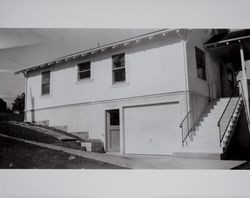 Completed Lewis B. Evans home, Petaluma, California, 1948