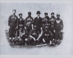 Eagle Lodge baseball team, Petaluma, California, in the 1910s