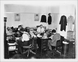 Argus Courier office, Petaluma, California, 1948
