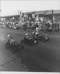 Various groups in the Fourth of July Parade, Petaluma, California, 1955