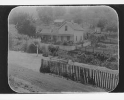 Farmhouse of John Sales, Petaluma, California, about 1883