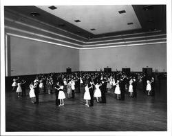 Burkhart's dance class in Santa Rosa, California, 1963