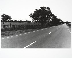 Llano Road looking south near Highway 12