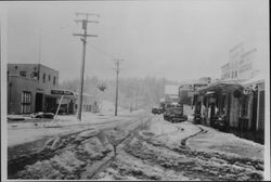 Occidental after a snowfall