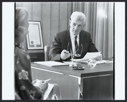 George Minturn, City Manager, Santa Rosa, California, 1969