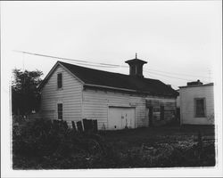 Oliver Allen's carriage house, Petaluma, California, 1965