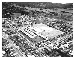 Aerial view of Herbert Slater Junior High School