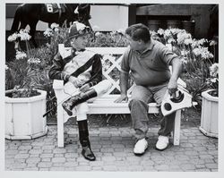 Jerry Hollendorfer and Russell Baze at the Sonoma County Fair Racetrack, Santa Rosa, California