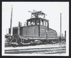 Car no. 1008 of the Petaluma & Santa Rosa Railroad