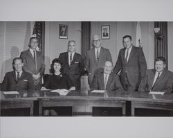 Members of the Parks and Recreation Commission of the City of Santa Rosa, California, 1961