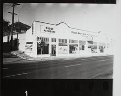 Floyd Motors, Petaluma, California, about 1947