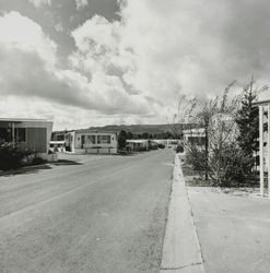 Mobile homes located in Pueblo Serena Mobile Home Park, Sonoma Calif., about 1971