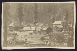 Children playing at the intersection of Mines Road and Front Street, Guerneville