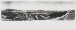 Presidio, harbor, and Fort Mason after the earthquake and fire, San Francisco, California, 1906