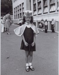 Margaret Gervasoni Gambonini, member of the school band, 40 Union Street, Petaluma, California, 1947