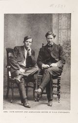 Jack London and Alexander Irvine at Yale University
