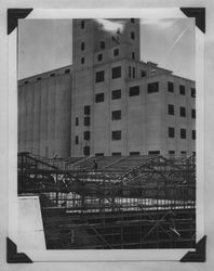 Poultry Producers of Central California, Petaluma feed mill under construction, 1938