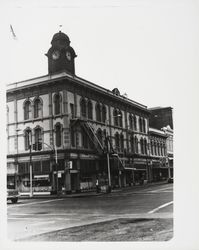 Masonic building and clocktower