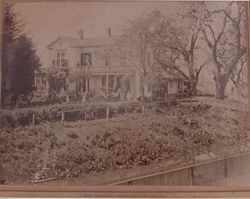 James Monroe Williams house, Mendocino Avenue at 10th Street, Santa Rosa, California, about 1880