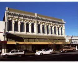 Iron front building at 110 Petaluma Blvd. North after restoration, California, Jan. 14, 2007