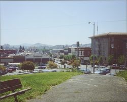 Washington and Kentucky streets from Hill Park., Petaluma, California, 1986