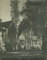 Unidentified country church near Petaluma, California, about 1950