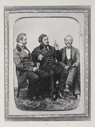 Portrait of Pablo de la Guerra, Salvador Vallejo and Andres Pico