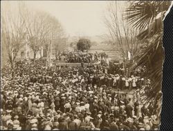 Dedication of cornerstone for Santa Rosa Carnegie Library, April 13, 1903