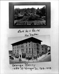 Hill Plaza Park, Petaluma, California, about 1903