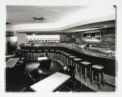 Cocktail lounge at the Rose Bowl, Santa Rosa, California, 1959