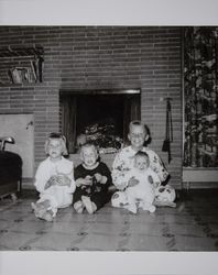 Children of Arthur Conrad and Claire V. Matson, Penngrove, California, about 1945