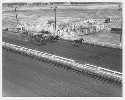 Horse racing at the Fair Grounds