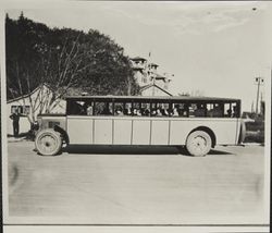 School bus on its way to Analy Union High School