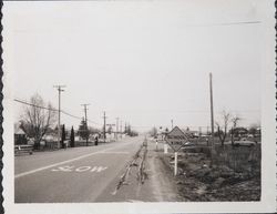 South side of Guerneville Road looking east to Marlow Road