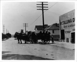 Chas. A. Kelly's Petaluma Oil Co., Petaluma, California, 1914