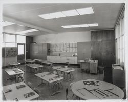 First grade classroom at Piner Elementary School, Santa Rosa, California, 1958