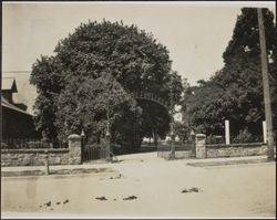 Ursuline College, located on B Street at the corner of Tenth Street in Santa Rosa, California, between 1890 and 1900