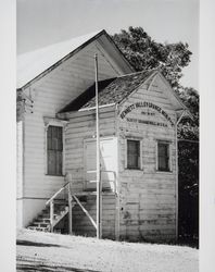 Bennett Valley Grange No. 16 P.of H. building, Bennett Valley, Santa Rosa, California, 1970s