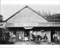 Cash Store, Bloomfield, California, about 1870