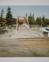 Balshaw Pedestrian Bridge, Petaluma, California, about 1990