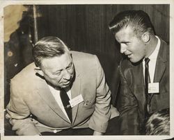 Sports figures at the Red Coat banquet for the benefit of charities, Santa Rosa, California, February 2, 1964