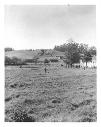 View of the Roblar Mining Company site, Sonoma County, California, about 1945