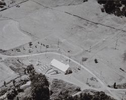 Aerial view of the possible listening station at Two Rock, California, 1950s