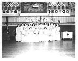 Members of Petaluma, California chapter of Royal Neighbors, 1955