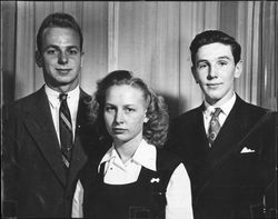 Student officers, Petaluma, California, 1948