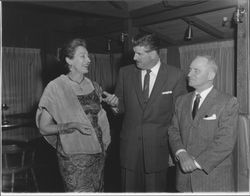 Helen Putnam with Art Parent and Augi Lepori, Petaluma, California, 1959