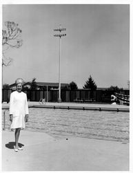 Helen Putnam in Petaluma, California, about 1970