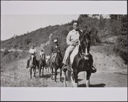 Redwood Rangers on the trail to O'Connors Ranch, Sonoma County, California, September 29, 1946